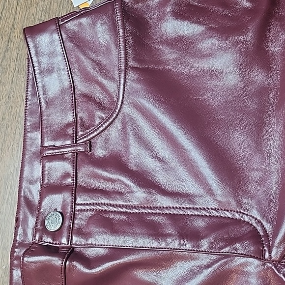 Joie Faux Leather Pant - Picture 6 of 10